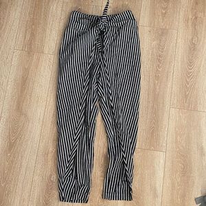 Striped Tie Pants